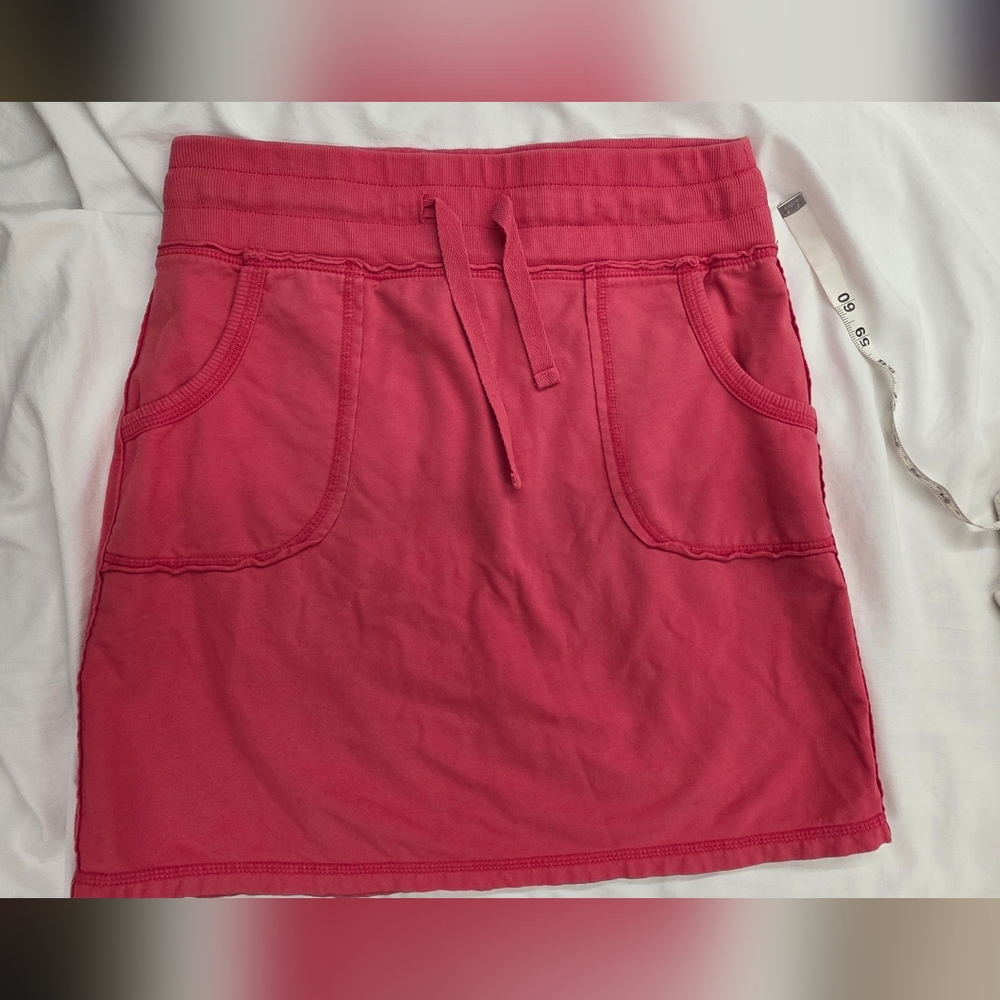 Women's Pink Drawstring Casual Shorts